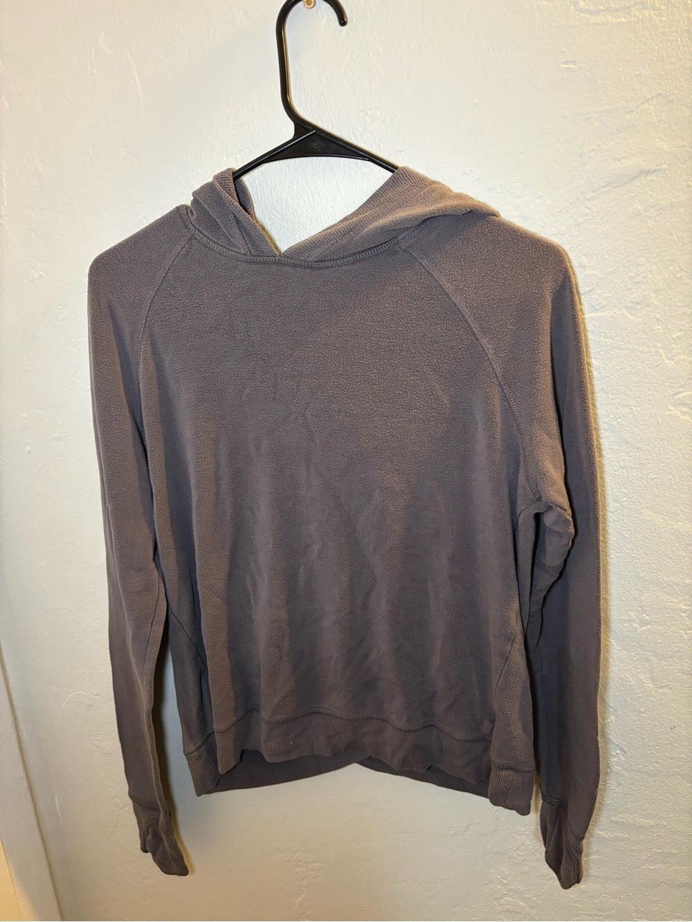 Athleta Gray Lightweight Hooded Pullover